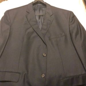 Daniel Cremieux navy pinstripe suit